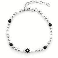 Pulsera 4US: Cesare Paciotti Hombre in Acero Onice 4UBR6446 - 4UBR6446